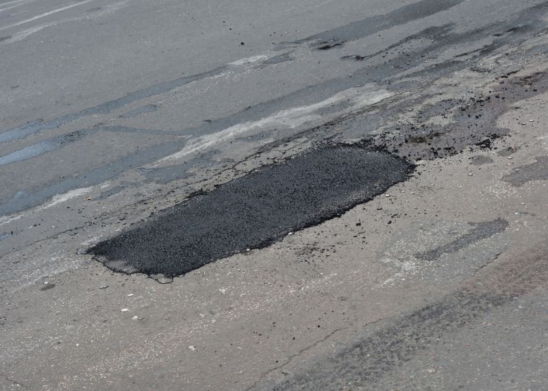 Driveway Crack Filling